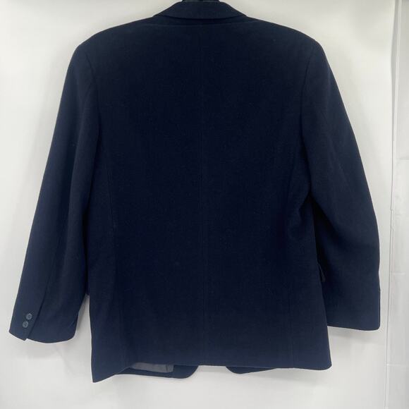 Vtg Y2K QBC Quarterback NFL Wool Mens Sz XL Blazer Preppy Ivy Retro Varsity 80s - Picture 6 of 11